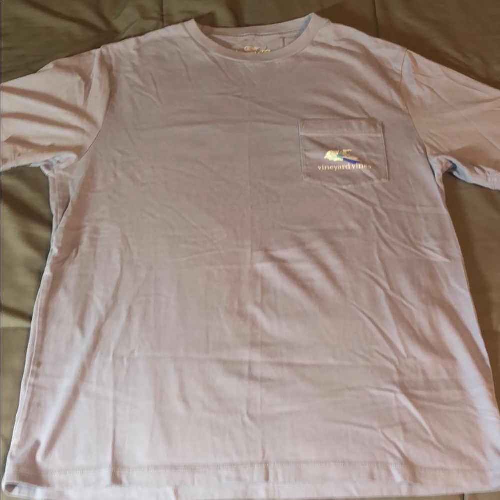 Men’s Vineyard Vines Purple/Blue SS Tee
